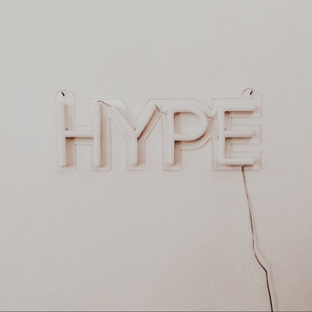 Urban Outfitters Neon “HYPE”